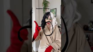 Your next Halloween transition idea 💡 🎃 Cruella De Vil 🐶 [upl. by Htes]