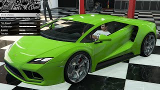 GTA 5  Past DLC Vehicle Customization  Pegassi Tempesta Lamborghini HuracanLotus Esprit Concept [upl. by Strenta794]