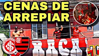 👏🏻 ISSO FOI INCRÍVEL UNIÃO DE TORCIDAS FLAMENGO E INTER [upl. by Daisey]