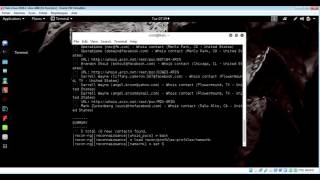 LAB 11 Using the Opensource Reconnaissance Tool Reconng to Gather Personnel Information CEH V9 [upl. by Simara]