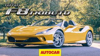 Ferrari F8 Spider Review  new Ferrari Tributo convertible driven  Autocar [upl. by Lunna880]