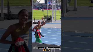 Faith Kipyegon 1500m World Record Today this is After Breaking the Record [upl. by Alduino]