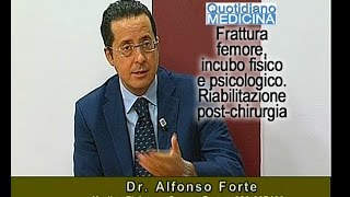 Frattura femore Incubo fisico e psicologico anziani Riabilitazione postchirurgia [upl. by Adhern378]