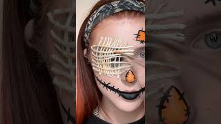 Scarecrow Halloween makeup for beginners [upl. by Welby985]