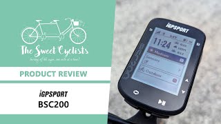 iGPSPORT BSC200 GPS Cycling Computer Review  feat USBC  Navigation  Garmin Mount  8 Pages [upl. by Acinorav]