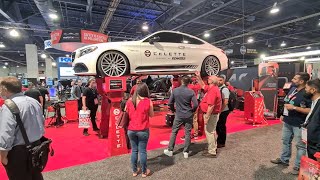 SEMA Show 2021 Celette Booth and look around [upl. by Akenna]