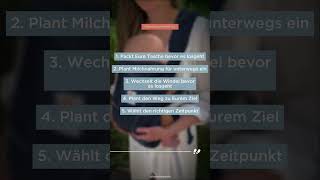 Ergobaby  Das erste Mal mit Baby unterwegs ergobaby newborn unterwegs baby unterwegsmitbaby [upl. by Alaj612]