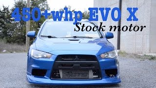 EVOX 450whp stock block [upl. by Okihcas]