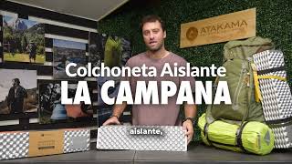 Colchoneta Aislante Térmica Camping  Trekking quotLa Campanaquot  Atakama [upl. by Cassandra]