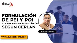 CURSO FORMULACIÓN DE PEI Y POI PLANEAMIENTO ESTRATÉGICO SEGÚN CEPLAN  2023 [upl. by Arammat762]