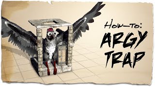 How to build an Argentavis taming trap in ARK Survival Evolved [upl. by Nehtanhoj]