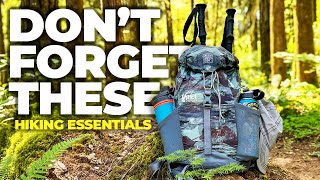 Don’t RISK It 10 ESSENTIALS you can’t FORGET while HIKING [upl. by Lona196]