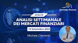 Analisi Settimanale Mercati Finanziari  14 Settembre 2024 [upl. by Cosetta]