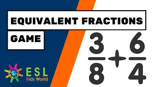 Equivalent Fractions  Math for 4th Grade  Kids Fractions [upl. by Ydnec912]