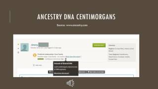 Centimorgans and Ancestry DNA [upl. by Leotie]