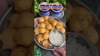 shorts Crispy Snack Recipe Tea Time Snack Urad dal Vada recipe food ytshorts [upl. by Nylodnarb630]