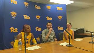 Pitt Volleyball Press Conference Following Win Over Notre Dame [upl. by Stent]