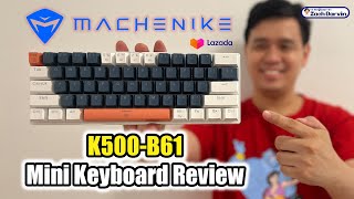 Machenike K500B61  Is a 60 Keyboard for you CHEAP RGB Mechanical Keyboard UNBOXING amp REVIEW [upl. by Kiki]