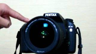 PENTAX K20D シャッター音 [upl. by Pickford704]