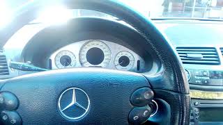 Como resetear servicio de Mercedes Benz E350 2007 [upl. by Nyleahs]