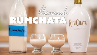 RUMCHATA  Easy Homemade Recipe [upl. by Ernaline]