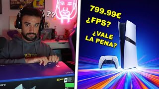 ILLOJUAN HACE UN UNBOXING DE LA PS5 PRO [upl. by Airdnek607]