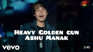 Heavy Golden gun  English Song 2024  Latest English Song  Justin Bieber [upl. by Oicor]