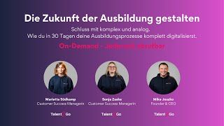 Die Zukunft der Ausbildung gestalten 🔮 Wie du in 30 Tagen deine Ausbildungsprozesse digitalisierst [upl. by Hailat]