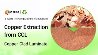 Copper Extraction from Copper Clad Laminate CCL [upl. by Casie]