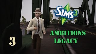 Sims 3  Ambitions Legacy  Part 3 Promotions [upl. by Ennovaj]