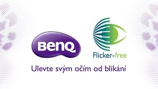 BenQ Flickerfree  Ulevte svým očím od blikání Technologie [upl. by Salomi]