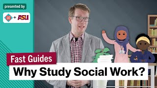 Why Study Social Work College Majors  College Degrees  Study Hall [upl. by Nuaj]