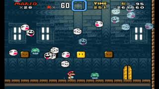 Super Mario World  Parte 12  Donut Ghost House  Hidden Exit [upl. by Notnats806]