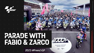 Road to Le Mans with the home heroes 🏍️  2023 FrenchGP [upl. by Koslo510]