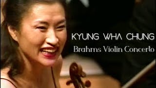 ReUp Kyung Wha Chung plays Brahms Violin Concerto 2001 [upl. by Ettennod]