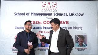 CXOs Conclave at SMS Lucknow  A message From  Mr Pramod Kumar Tripathi [upl. by Ymirej477]