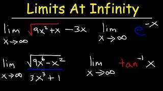 Limits at Infinity amp Horizontal Asymptotes [upl. by Hana]