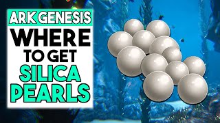 Ark Genesis BEST SILICA PEARLS Farming Location [upl. by Snehpets]