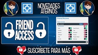 ATERNOS ¡¡ SÚPER ACTUALIZACIÓN Friend Access   Personaliza Tu Server 2019Full  Español [upl. by Llenor]