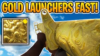 How To Get Gold Launchers FAST The ULTIMATE Launcher Camo Guide Vanguard [upl. by Tigirb]