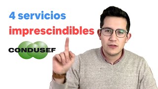 Servicios de la CONDUSEF que te protegen de los bancos y otras instituciones [upl. by Ydak]