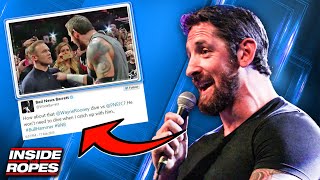 Wade Barrett SHOOTS On Wayne Rooney Slap On WWE RAW [upl. by Heathcote]