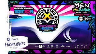 Highlights Gran Canaria Frontón King 2022  Day 5 [upl. by Adaha400]