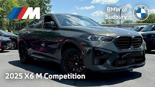 2025 BMW X6 M Competition  Video Walkaround amp Exhaust [upl. by Job]