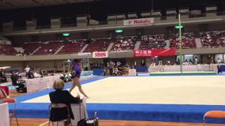 Laurie Hernandez  Floor  Japan Junior International Event Finals HD [upl. by Nauqit]