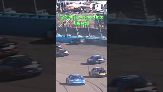 Huge crash for Ty Gibbs nascar nascarrace automobile wreck motorsport viralvideo championship [upl. by Humfried629]