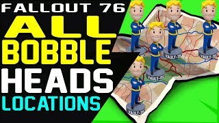 FALLOUT 76 BOBBLEHEADS SPAWN LOCATIONS GUIDE  Where to Find Bobblehead Locations in Fallout 76 [upl. by Bronez]