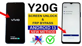 Vivo Y20G Android 13 Hard ResetFRP Bypass  No Need Computer [upl. by Arline]