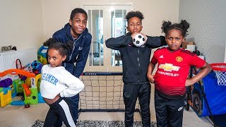 Brothers vs Sisters  HOUSE FOOTBALL CHALLENGE [upl. by Garland]