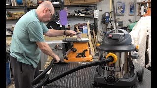 Titan TTB430VAC Shop Vac Wet and Dry demonstration A good shop vac for the price [upl. by Llyrpa670]